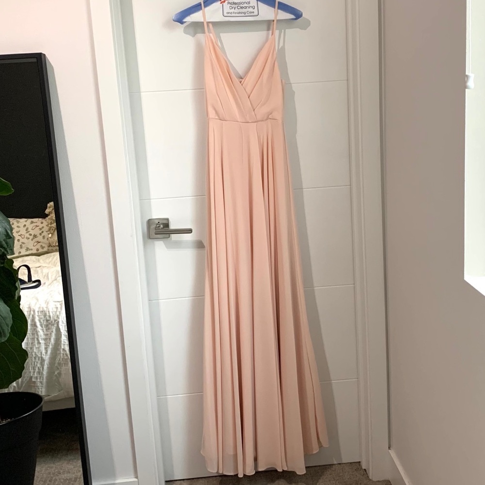 Gorgeous Blush bridesmaid/special occasion dress!